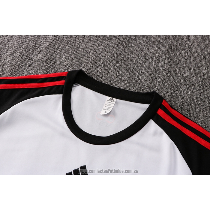 Chandal del Manchester United Manga Corta 2021-2022 Blanco